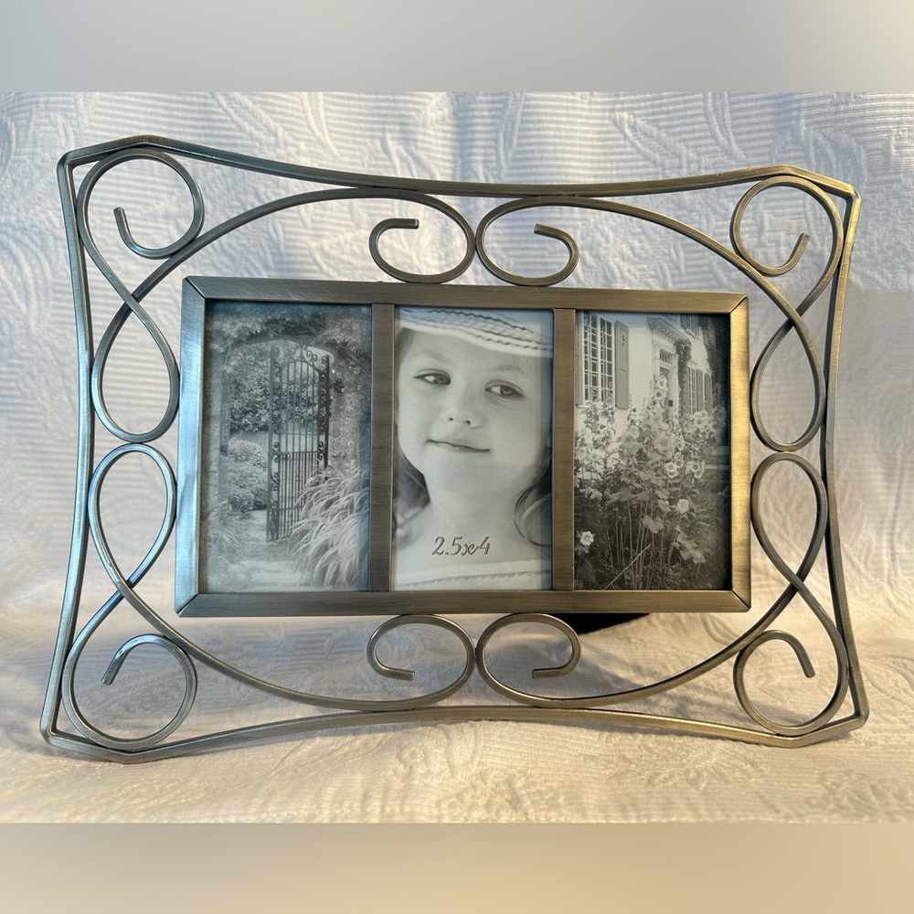 Silver picture frame 2.5 x 4